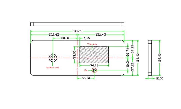 4.3'' Cardboard Display with LCD  Video Player