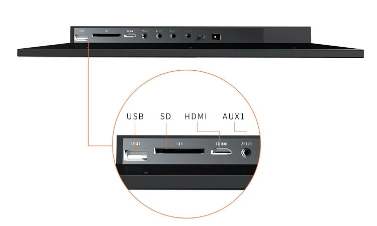 13.3'' Enclosed Frame HD Video Screen