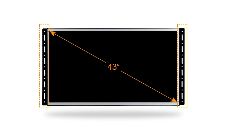 43'' Open Frame HD Video Screen