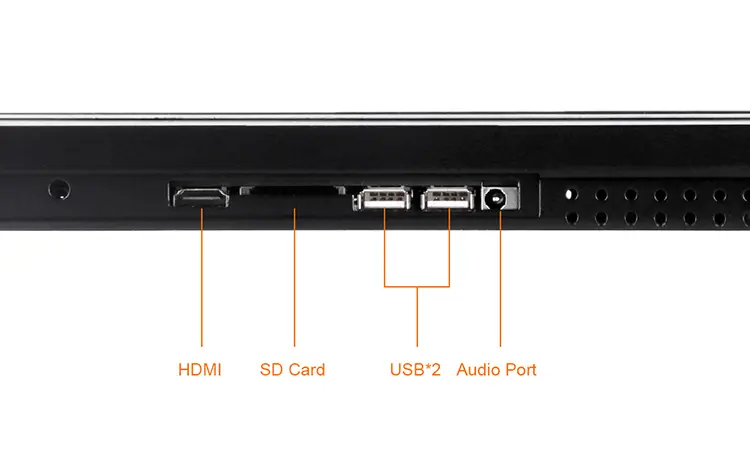 28'' Open Frame Shelf Edge LCD Display