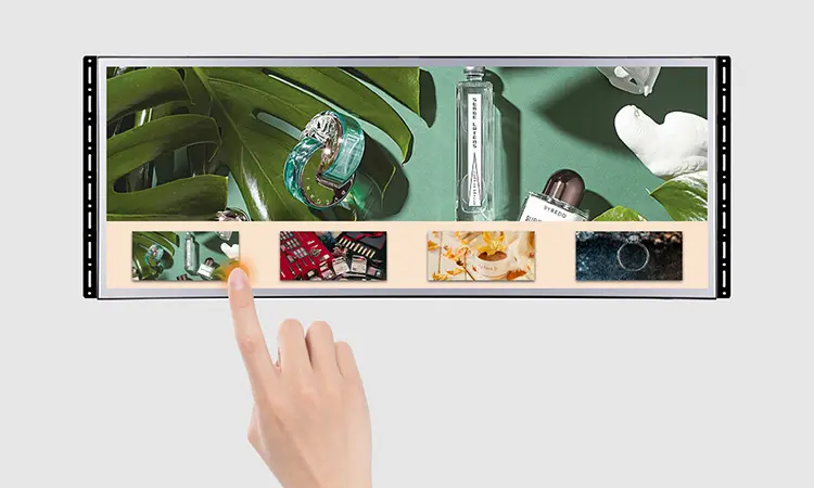 28.3'' Open Frame Shelf Edge LCD Display