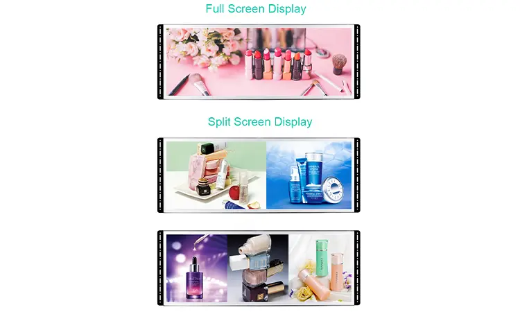 37'' Open Frame Shelf Edge LCD Display