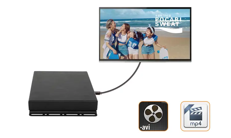 KRC-ABOX Advertising Media Player Box with HDMI Output
