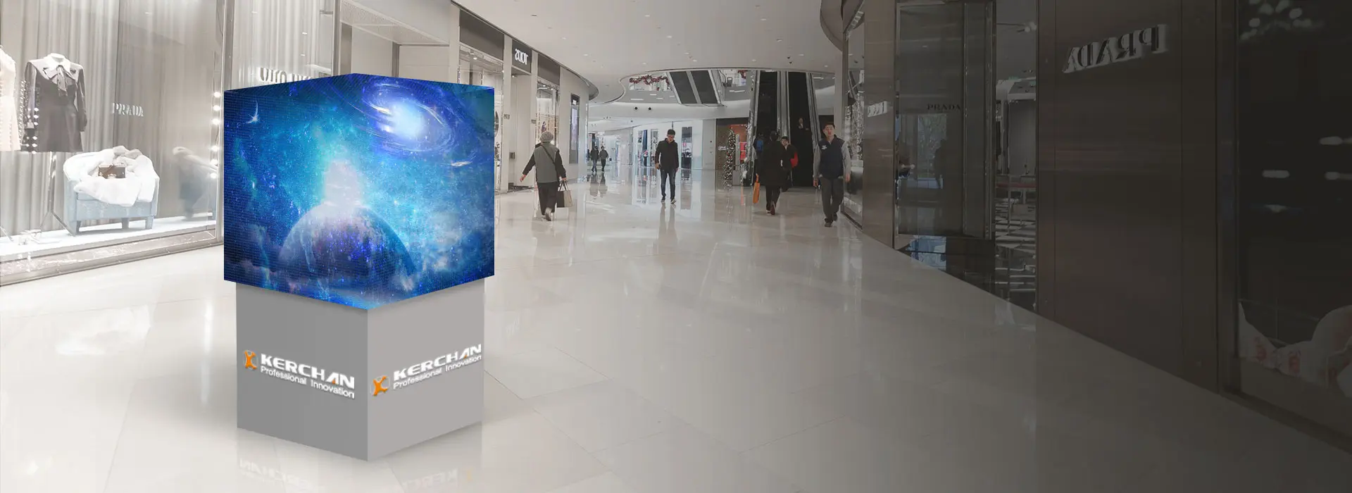 KERCHAN Magic Cube LED Video Display