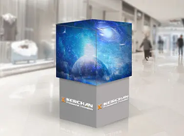 Magic Cube LED Video Display Application