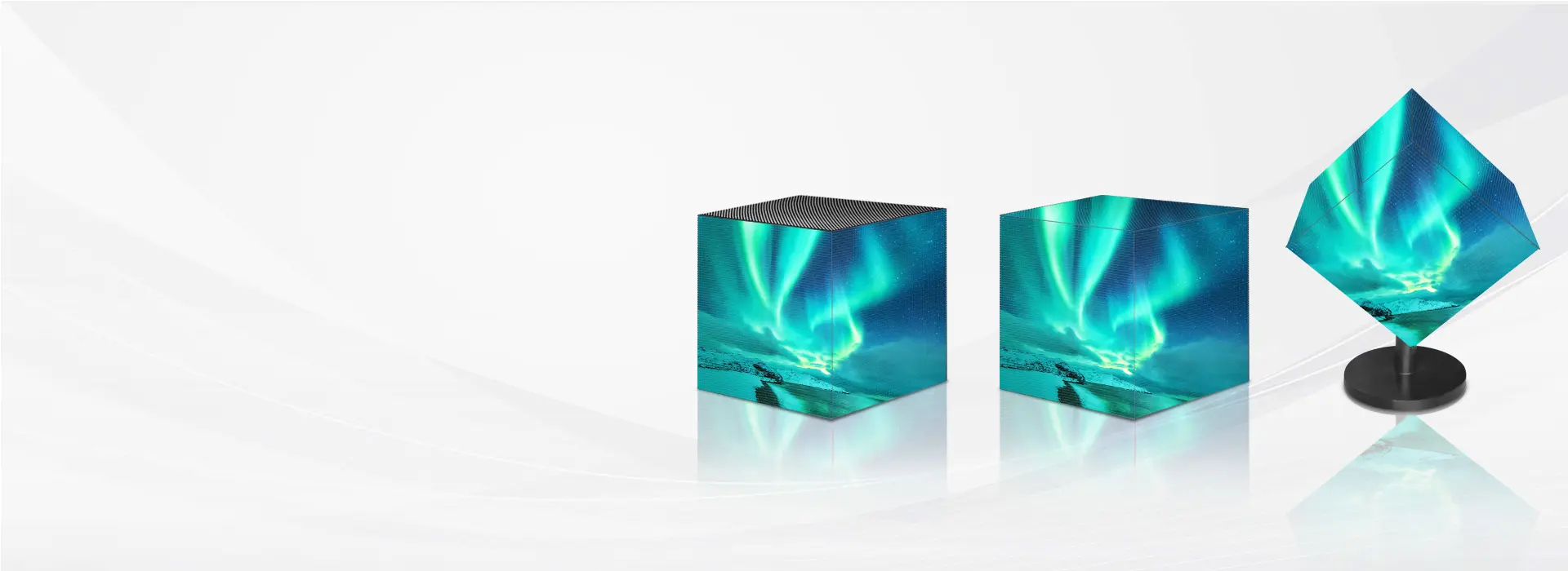 Various Types of Cube Screens can Be Created