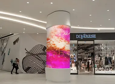 Custom Flexible LED Screen Application
